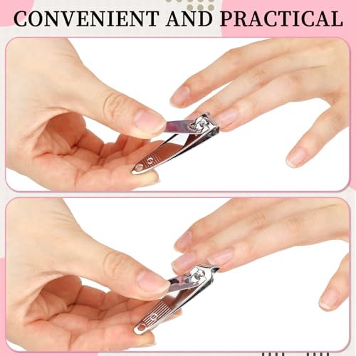 24 Set Manicure Kit Bulk Steel Nail Clippers 7 in 1 Stainless Grooming Nail Kit Christmas Appreciation Gift Bulk Professional Pedicure Tool for Adults Women Men Employee Personal Care(Black)