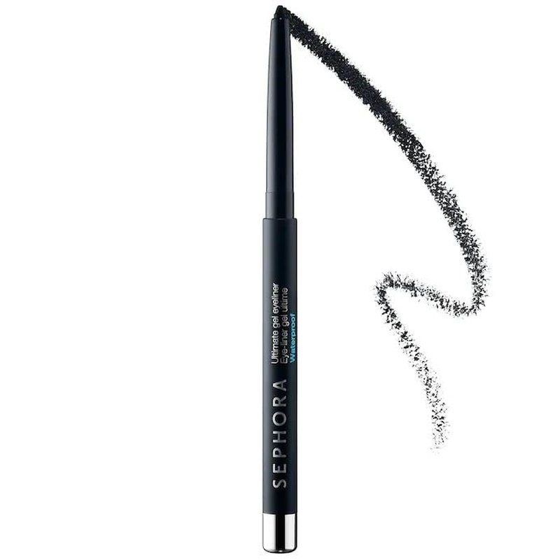 Ultimate Gel Waterproof Eyeliner Pencil - Matte Black | Long-Lasting, Smudge-Proof Formula