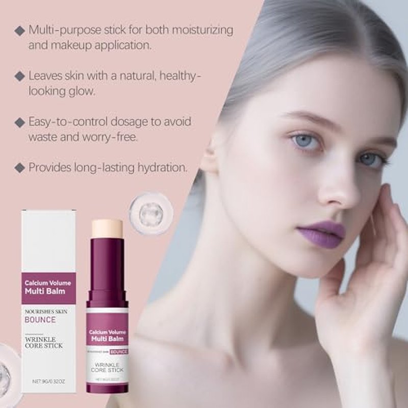 Cemenrete Calcium Multi Balm,Anti-aging Firming & Sagging Wrinkle Care Collagen Calcium Multi Stick. (1)