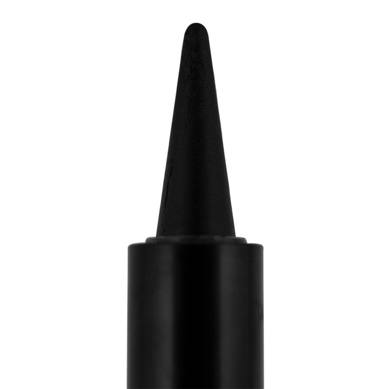 Palladio Fifty-Fifty Eye Liquid Liner, Dual Ended, Professional Eye Styling, Ultra-Soft Kajal crayon and Super Precise Fiber Tip Liner, Smoky and Defined Looks, Smudge Proof, Quick Drying, Black Cat
