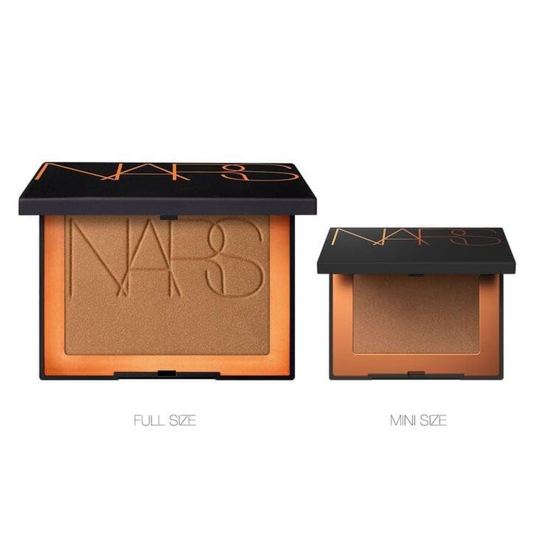 NARS Laguna Bronzing Powder - Talc-Free Mini Travel Size 3.5g | Perfect for On-the-Go Glow