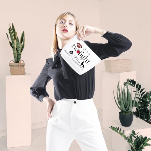 GJTIM TV Show Inspired Gift It¡¯s A Thing You Wouldn¡¯t Understand It Zipper Pouch Makeup Bag for Vampire Fans (T thing bag)