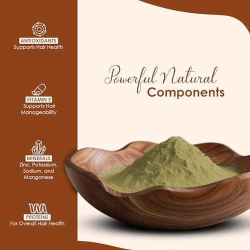 minature Pure Neutral Henna Powder(Cassia Obovata) |for Hair Conditioning| Adds no Colour to hair| 100% Herbal & Natural Scalp care mask |Unisex |227 gm(8 oz)