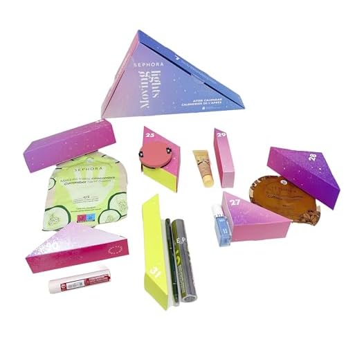 Sephora Favorites Limited Edition Moving Lights After Calendar 7 Days of Makeup and Skincare Surprises - 8 Full Size Gifts