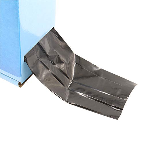 Tattoo Clip Cord Covers Roll - Autdor New 250M (820 Ft) Disposable Clip Cord Sleeves Bags Covers for Tattoo Supplies Accessories (Black)