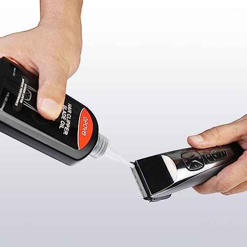 opove Premium Hair Clipper Blade Lubricating Oil for Clippers, Trimmers, Groomers, Rust Prevention, 4.05oz/120ml, 1 Pack with Clean Brushes