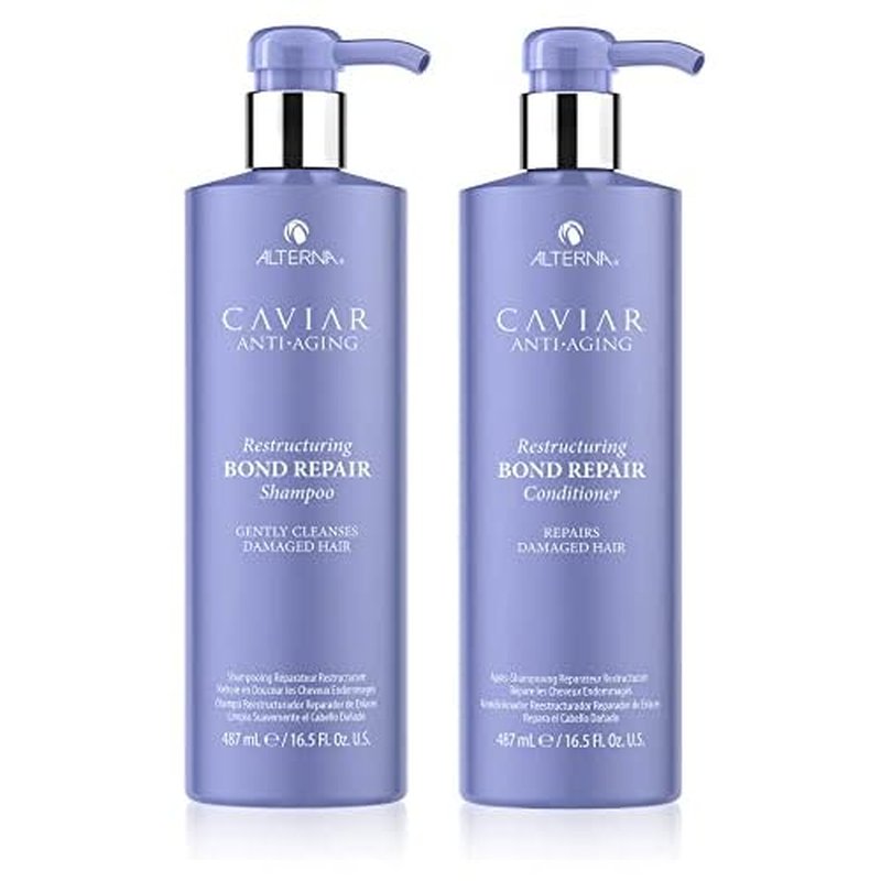 Alterna CAVIAR Anti-Aging Restructuring Bond Repair Conditioner | For Brittle, Damaged and Split Ends | Repairs, Strengthens & Protects Damaged Hair | Sulfate Free