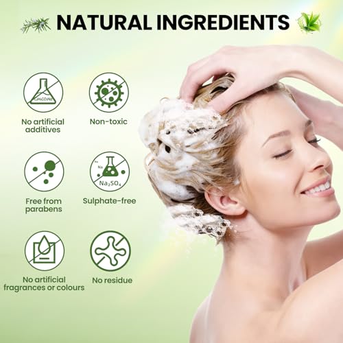 Rosemary Conditioner for Hair Growth: Thickening Moisturizing Conditioner for Men & Women with Mint Tea Tree Oil Biotin - Strengthening Formula for Anti-Hair Loss & Thinning Hair & Frizz-Control