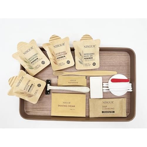 Hotel Soap Bars Bulk Pack of 200 Travel Size Bar Soap Kraft Paper Individually Wrapped Hotel Supplies and Toiletries for Guests