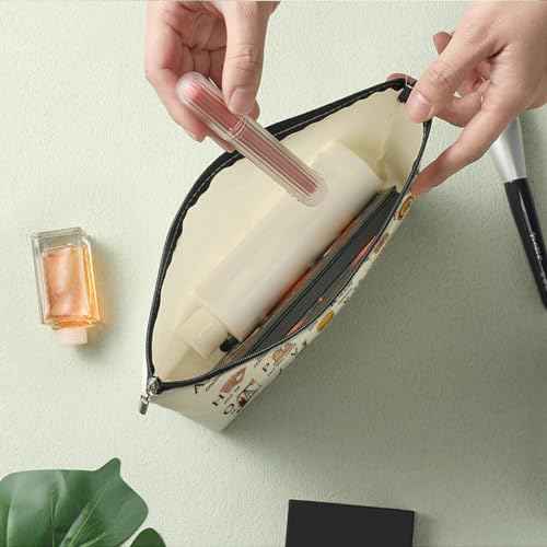 Cute Texas State Souvenirs Gifts Makeup Bag Texas Themed Gifts for Women Her Sister Daughter Mom Friends Coworkers Aunt Niece Friendship Birthday Christmas