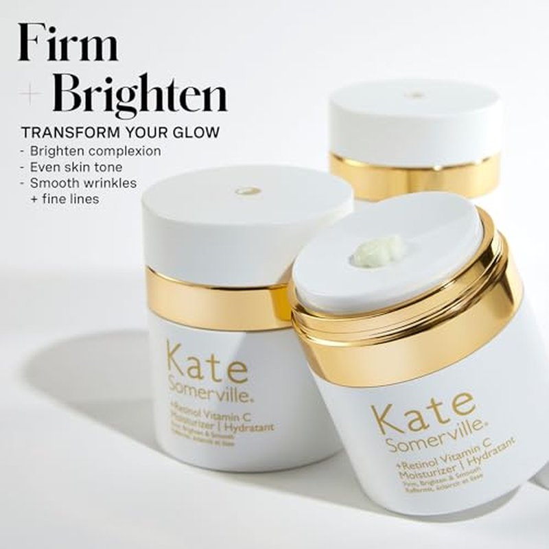 Kate Somerville Retinol Vitamin C Moisturizer ? Anti-Aging Overnight Face Cream Brightens, Firms and Smooth Skin, 1.7 Fl Oz