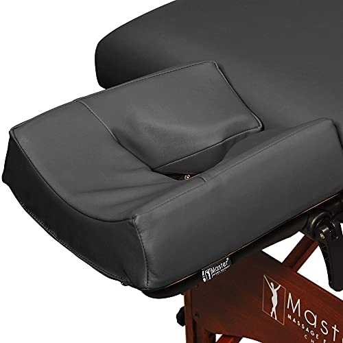 ErgonomicDream Face Cushion Pillow Memory Foam Universal headrests Cradle in Black