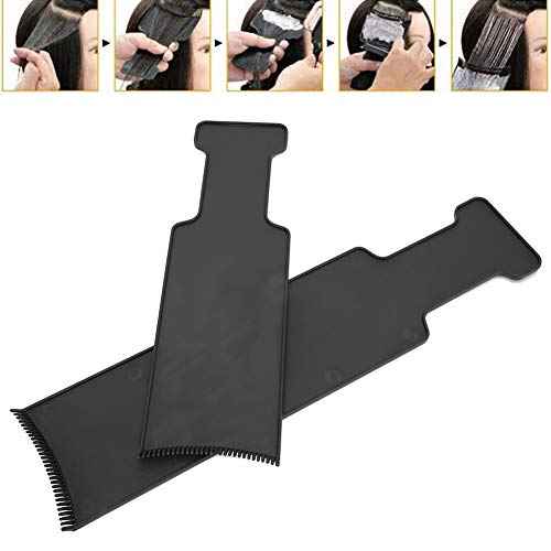 Highlighting Board for Hair,Balayage Board, Professional Hair Color Barber Shop Dye DIY with Teeth Hairdressing DIY Comb
