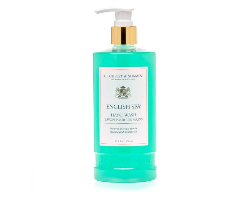 Gilchrist & Soames English Spa Hand Wash - 15.5oz - Citrus and Herbal Notes, Gently Cleansing, Zero Parabens, Sulfates, and Phthalates