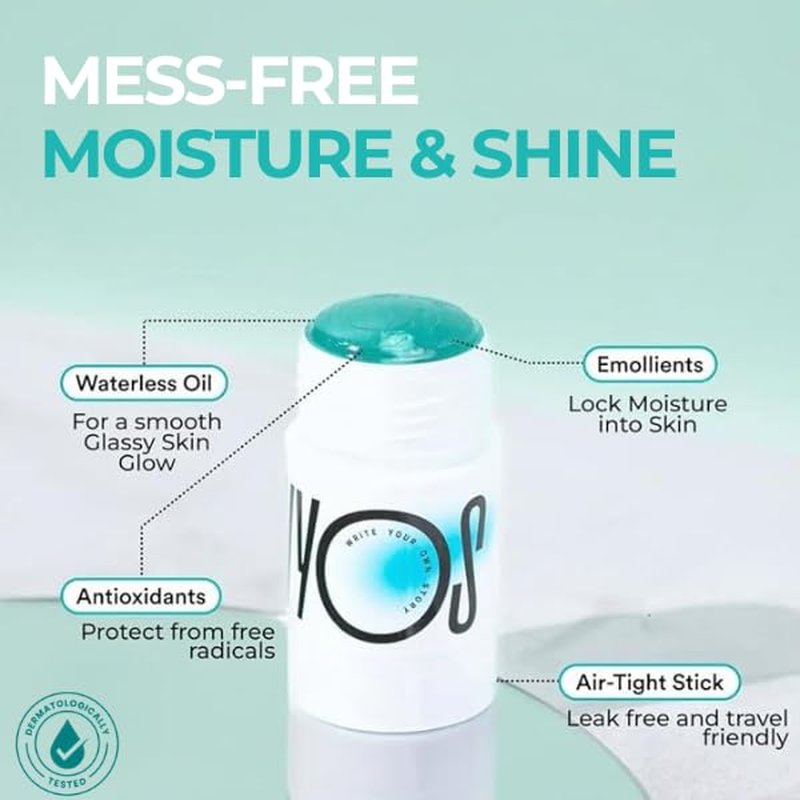 Oil Moisturizer Stick & Clay Face Mask Stick Bundle - Travel Size, Vegan, Leak-Free, Portable