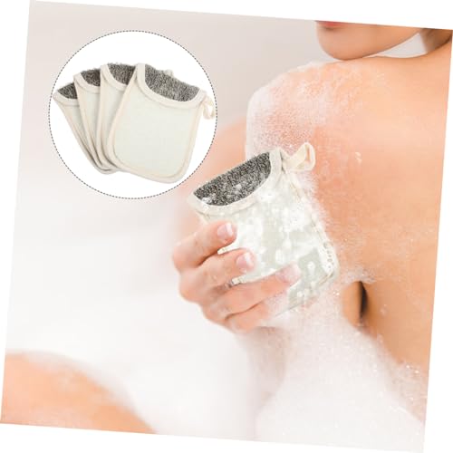 Angoily 5pcs Exfoliating Soap Net Soap Storage Pouches for and Release for Bathing and Shower Use
