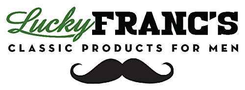 Lucky Franc's Beard Grooming Kit with Japanese Beard Scissors & Ox Horn Handmade Mini Beard Combs for Men. Mustache Trimming Kit with Mustache Hair Scissors and Comb for Men. Handmade Beard Care Kit