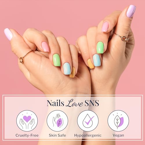 SNS Nail Polish Dip Activator - Gel Base Dip Powder Activator Hardens Nail Polish Top Layers - Seals & Protects Dip Powder Manicure for a Long-Lasting & Fast-Drying Durable Finish, 0.34 Oz