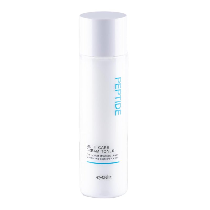 Peptide Multi Care Cream Toner 6.76 fl oz - 2 in 1 Hydrating Toner and Cream with Plant Extracts and Peptides, Korean Skincare
