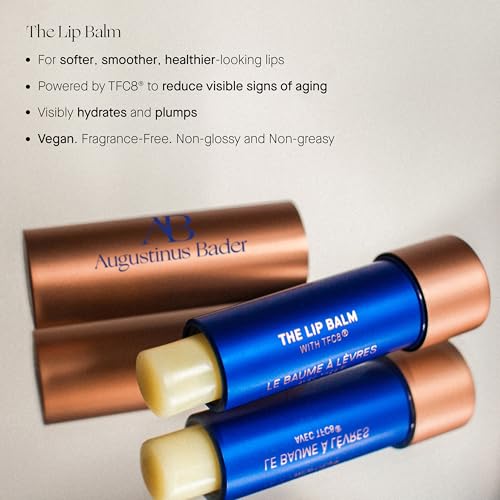 Augustinus Bader The Lip Balm ? Luxury Nourishing & Hydrating Treatment Balm ? Smooths, Softens & Restores Dry, Chapped Lips ? Lightweight, Long-Lasting Moisture ? 4 g / 0.14 oz