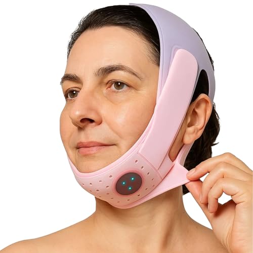 Eleve Beauty Face Shaper, Eleve Beauty V-Line Sculpting Face Mask, Chin Strap For Sleeping, Reusable Face Lift Chin Strap ? Silicone Double Chin Reducer For Jawline Tightening & Lifting (Classic Lift)