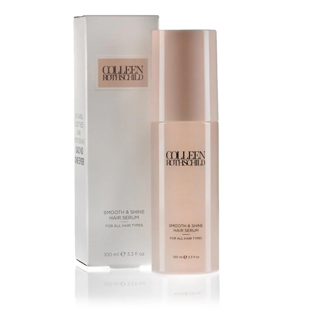 COLLEEN ROTHSCHILD Smooth & Shine Hair Serum | Hydrating Serum to Smooth Frizz & Add Shine | All Hair Types (3.3 fl oz)
