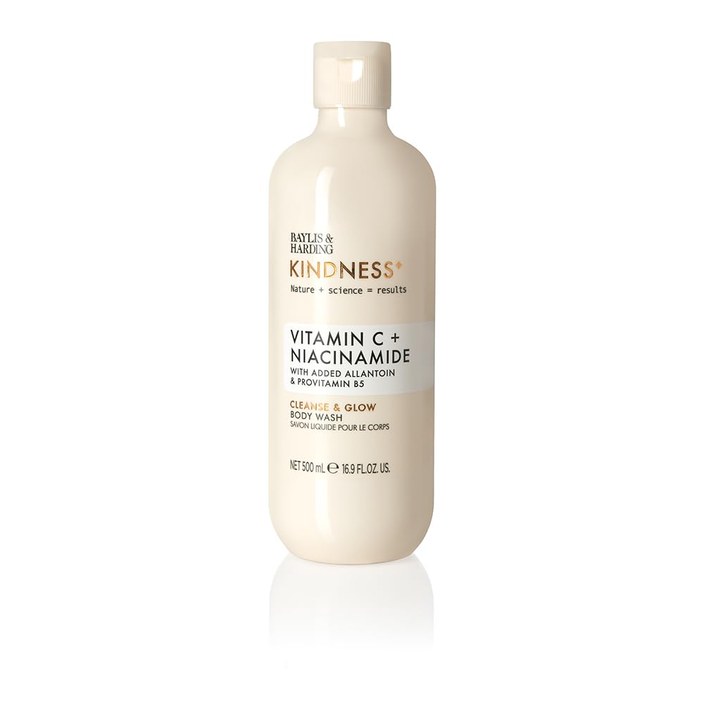 Baylis & Harding Vitamin C Cleanse & Glow Body Wash, 16.9 Fz