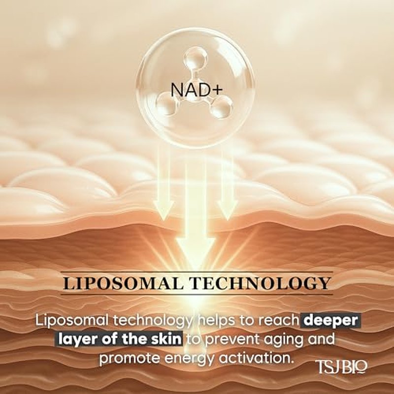 NAD+ Brilliant Brightening Serum - Advanced Formula with NAD+ 50,000PPM, Resveratrol, Exosomes, Glutathione & Tranexamic Acid
