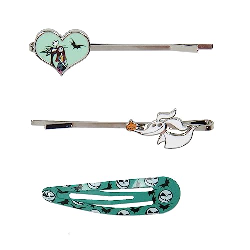 The Nightmare Before Christmas Hair Pins and Hair Clips For Women 5 Piece Set