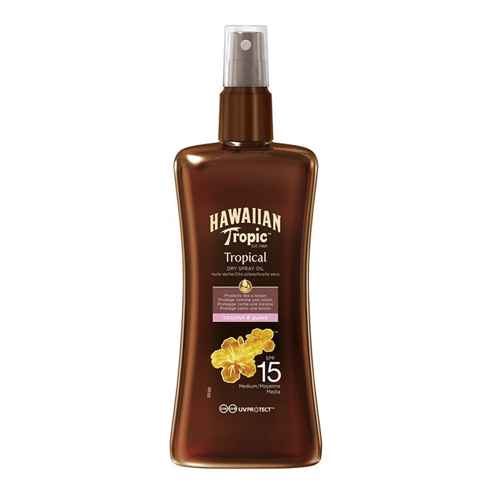 Hawaiian Tropic SPF15 Protective Dry Spray Oil