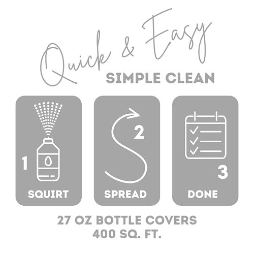 Quick Shine Pure Floor Wax 27oz | A Buffable, Waterproof Finish for Regular and Hardwood Floors | Restore Protect Refresh