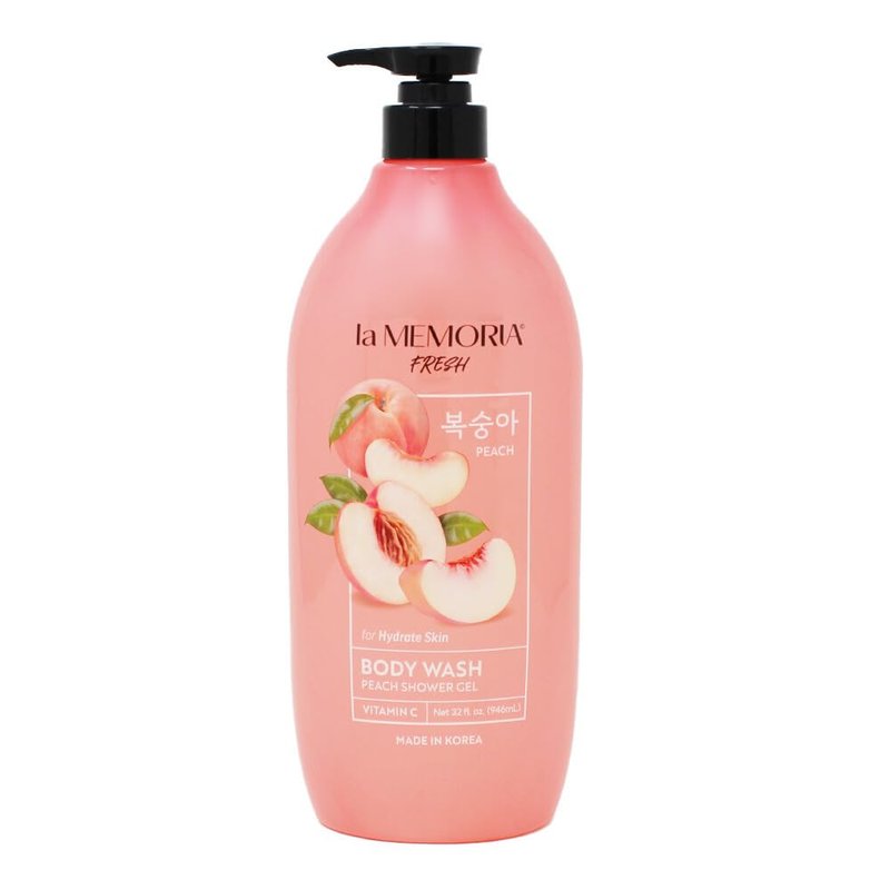 SHOWERMATE la MEMORIA Fresh Fruit Body Wash 32 fl oz, 946 ml (Lime)