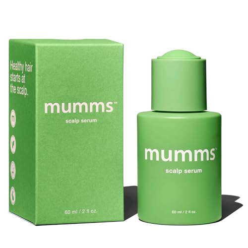 mumms Scalp Serum, Hair Growth Treatment with Saw Palmetto and Ginger Root, 2 fl oz, Daily Use