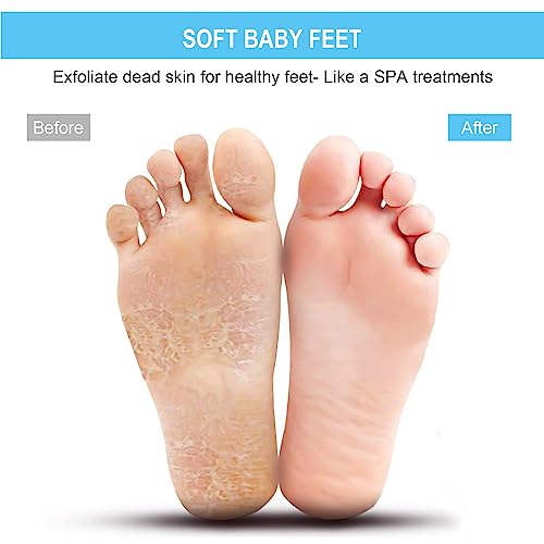 BESKAR XL Large Foot Scrubber Mat for Use in Shower - Shower Foot Cleaner to Eliminate Calluses Dead Skin, Foot Massager Mat for Men & Women to Soothe Achy Feet, Non Slip Suction Cups