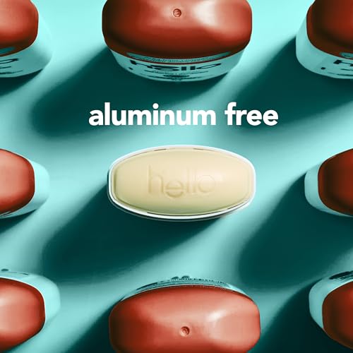 hello Sweet Coconut Deodorant With Shea Butter for Women + Men, Aluminum Free, Baking Soda Free, Parabens Free, 24 Hour Odor Protection, 2.6 Ounce, 2 Pack