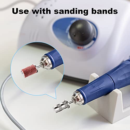 Nail Drill bits,Sanding Bands for Nail Drill Shaft 3/32 inch,Drill bits for Nails,Mandrel bit for Nails,Nail Drill bits for Acrylic Nails Manicure Nails Manicure Pedicure Tool(Silver)