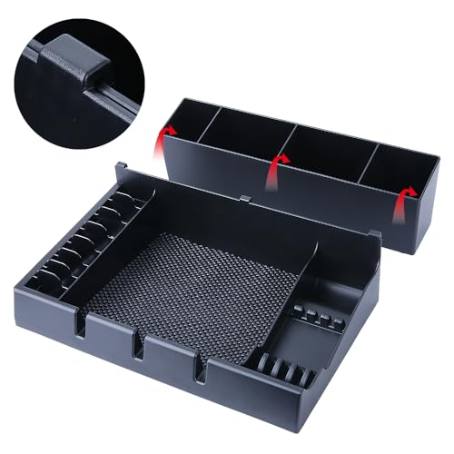 Hair Salon Styling Tools Organizer, Cosmetology Supplies Hair Brush/ Scissor/ Shaver Holder, , Salon Essentials for Hair Stylist (Detachable)