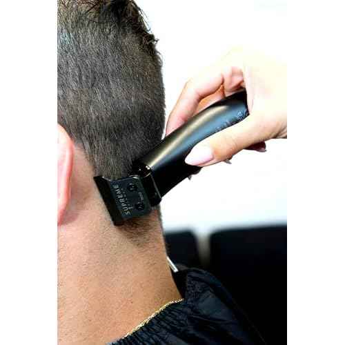 Supreme Trimmer T Shaper - Quiet Cordless Beard & Hair Trimmer for Men | 120 Min Runtime, Low Noise, Zero-Gap DLC Blade | Ideal for Sensitive Skin, Kids & Elderly | ST5206