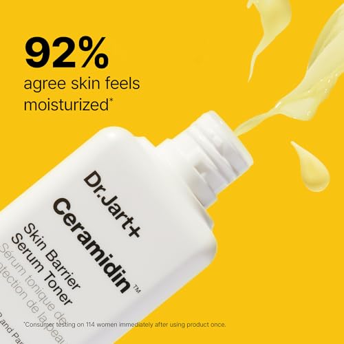 Dr.Jart+ Ceramidin Skin Barrier Face Serum Toner with Ceramides | Korean Skin Care, 5.07 Fl Oz