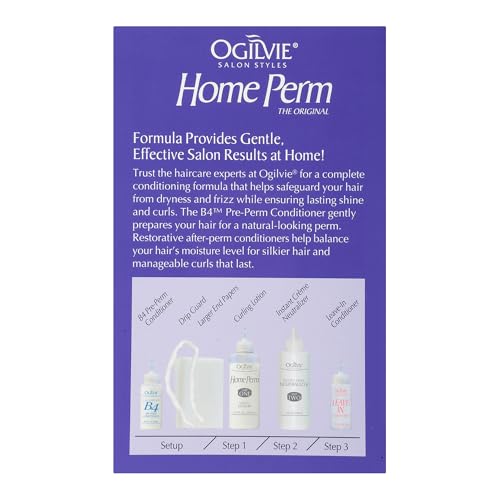 Ogilvie Salon Styles Home Perm The Original - For Color Treated, Thin, or Delicate Hair - 2 pc