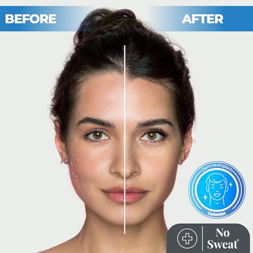 No Sweat Antiperspirant Gel 50 ML - Suitable Usage For Face-Neck-Nape Helps Prevent Excess Facial Sweating and Facial Shining-Suitable For Active Work and During Gym