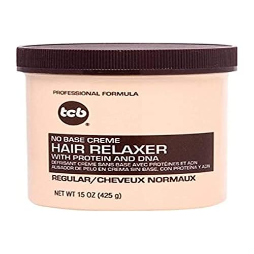 Tcb No Base Creme Hair Relaxer, Regular, 15 Ounce