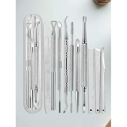 Ultimate 10-in-1 Medical Pedicure Set - Professional Stainless Steel Foot File, Callus Remover & Nail Care Tools with Portable Case