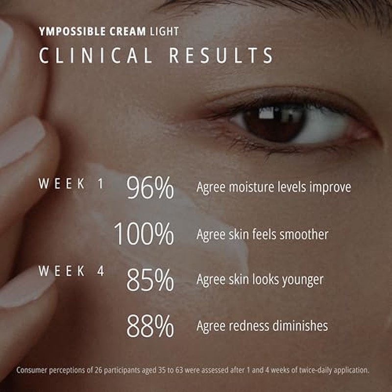 YO? Discovery Duo | Ympossible Cream & Cream Light | Age-Defying | Hydration, Repair & Radiance | Skin Barrier Support | EWG Verified, Vegan, Cruelty Free | 2 x 8ml / 0.3 fl oz each