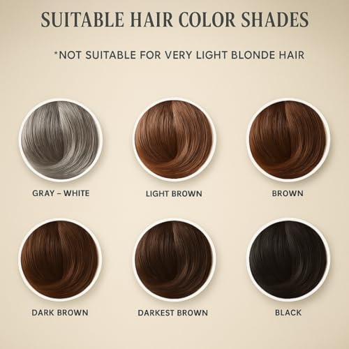 Batci Hair Concealer Cream for Thinning Hair & Bald Spots, Black Hair Root Touch-Up, Waterproof & Sweatproof Scalp Coverage, Natural Filling Cream for Men & Women, 30ml