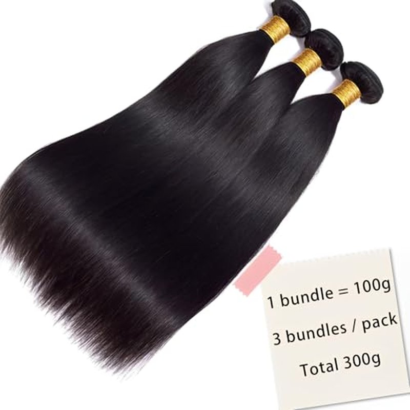 Brown Highlight Bundles Human Hair 26 28 30Inch Water Wave Bundles Human Hair Weave for Black Women Brazilian Virgin Hair 3 Bundles£¨Black and Light Brown£¬#P1B/30£©