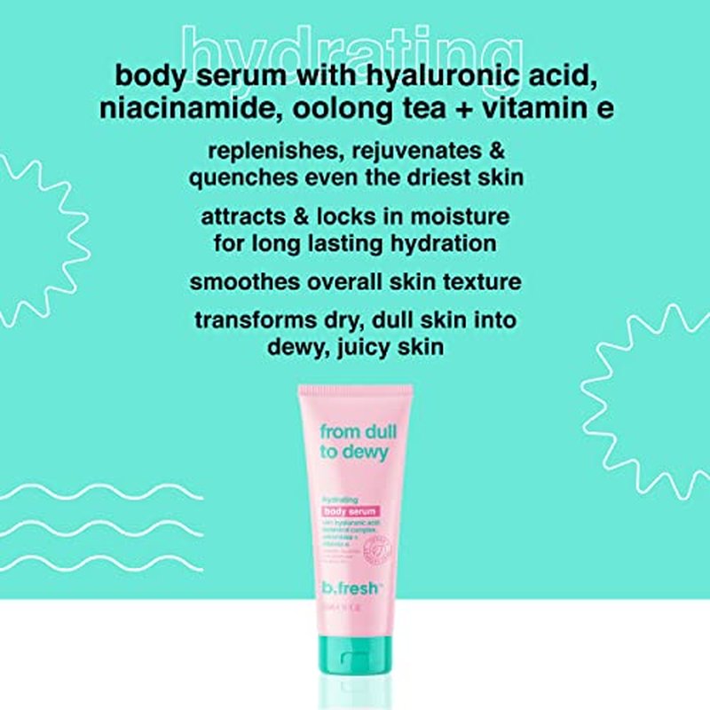 B.TAN Moisturizing Body Lotion | Hydrating Body Serum - Renew Dry Skin with Hyaluronic Acid, Botanical Complex, Ceramides + Vitamin E for an Ultra Glow, 8 Fl Oz