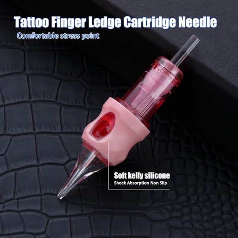 Mummy Tattoo Cartridges Needles 50pcs Mixed Sizes Sorted Disposable Round Shader L-Taper Bugpin(3/5/7/9/11RS)