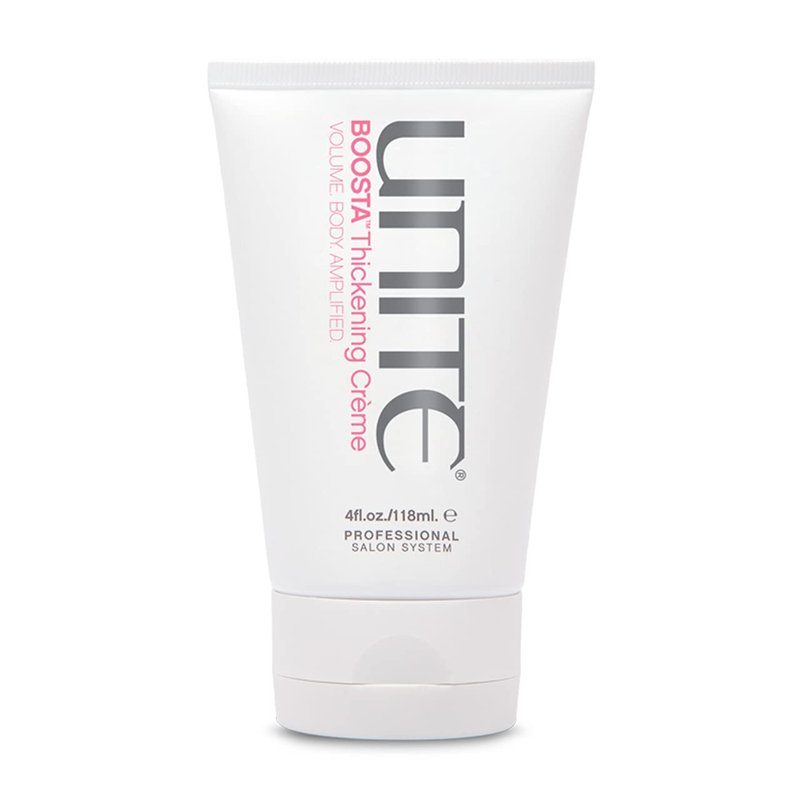 UNITE Hair BOOSTA Thickening Crème - Lightweight Styling Cream for Fine Hair | UV & Thermal Protection, 4 Fl Oz
