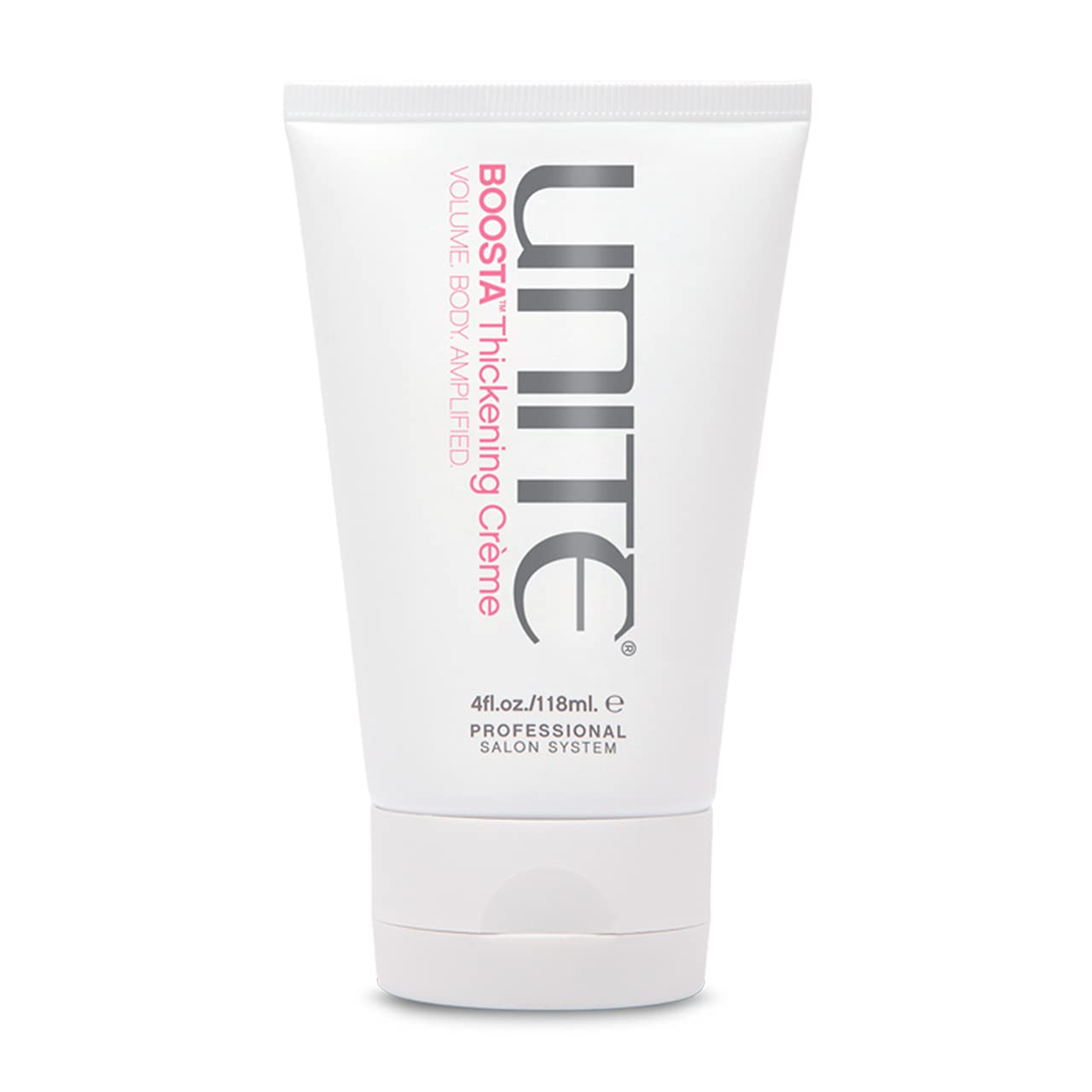 UNITE Hair – BOOSTA Thickening Crème – Lightweight Styling Cream to Instantly Add Thickness & Touchable Volume – For Fine or Limp Hair – UV & Thermal Protection – 4 Fl Oz